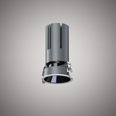 Artemis 2-in White Trim/Anodized Black Reflector Recessed Light Dimmable