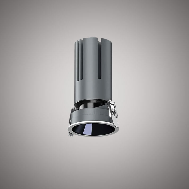 Artemis 2-in White Trim/Anodized Black Reflector  Dimmable