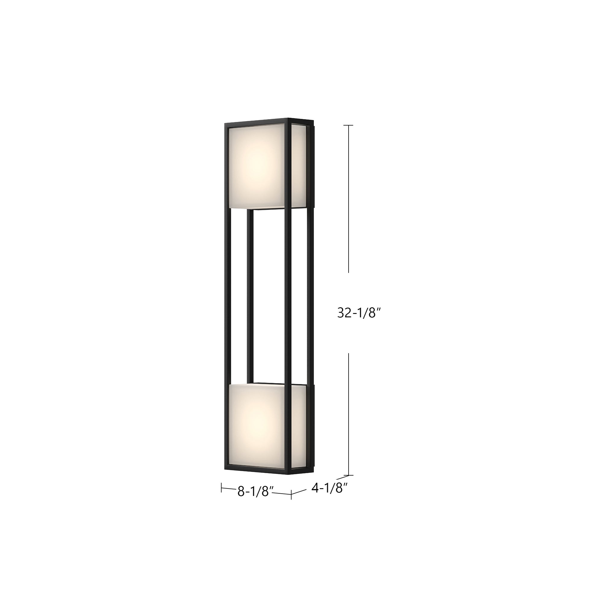 Vail 32-in Aluminum Outdoor Wall Sconce