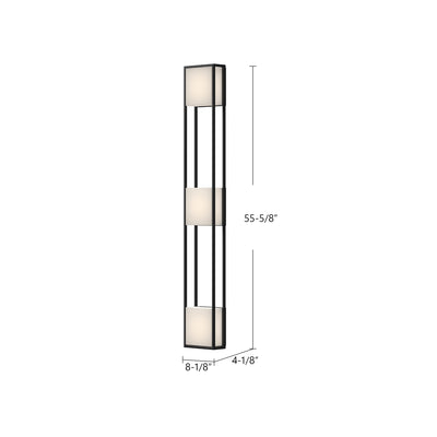 Vail 55-in Aluminum Outdoor Wall Sconce