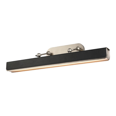 Valise Picture 32-in Steel Brass Leather Picture Light