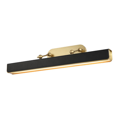 Valise Picture 32-in Steel Brass Leather Picture Light