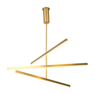 Vega 45-in Aluminum Chandelier