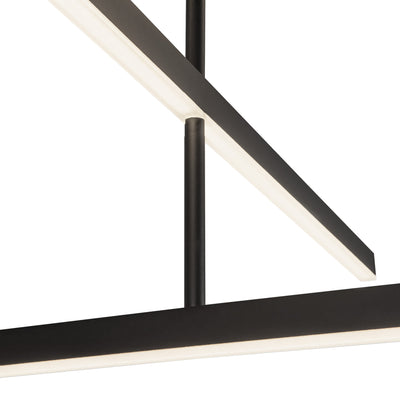 Vega 45-in Aluminum Chandelier
