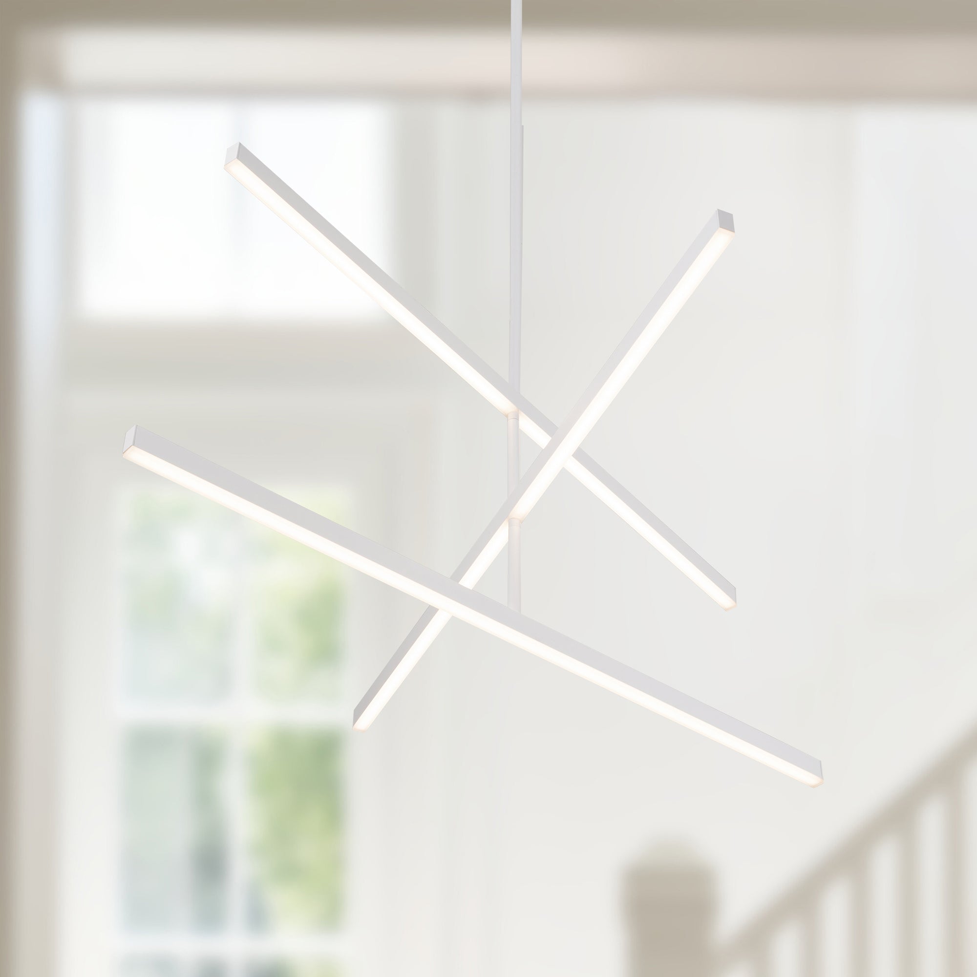 Vega 45-in Aluminum Chandelier