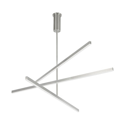 Vega 56-in Aluminum Chandelier