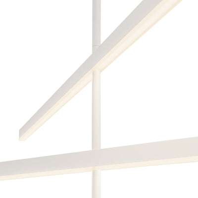 Vega 56-in Aluminum Chandelier