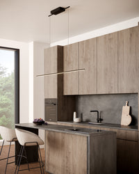 Vega Minor 60-in Aluminum Linear Pendant
