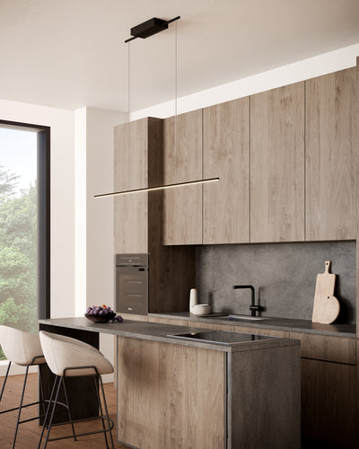 Vega Minor 60-in Aluminum Linear Pendant