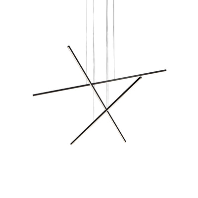 Vega Minor 3 Head Aluminum Multi Pendant