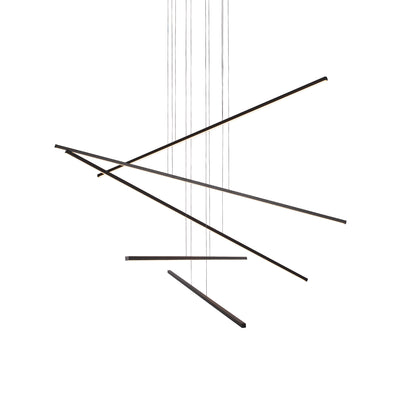 Vega Minor 5 Head Aluminum Multi Pendant