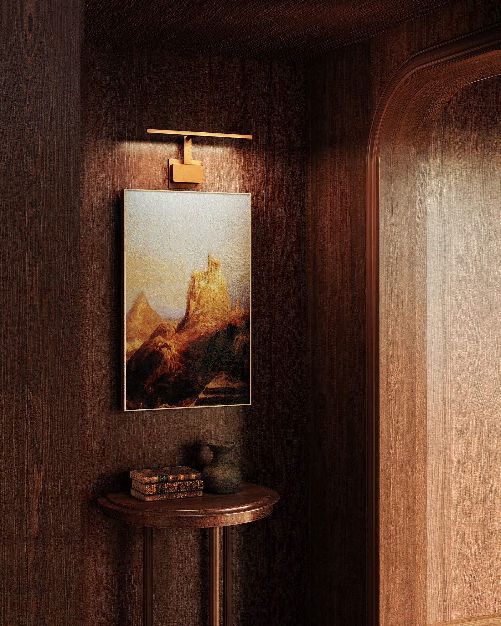 Vega Minor Picture 17-in Aluminum Acrylic Picture Light