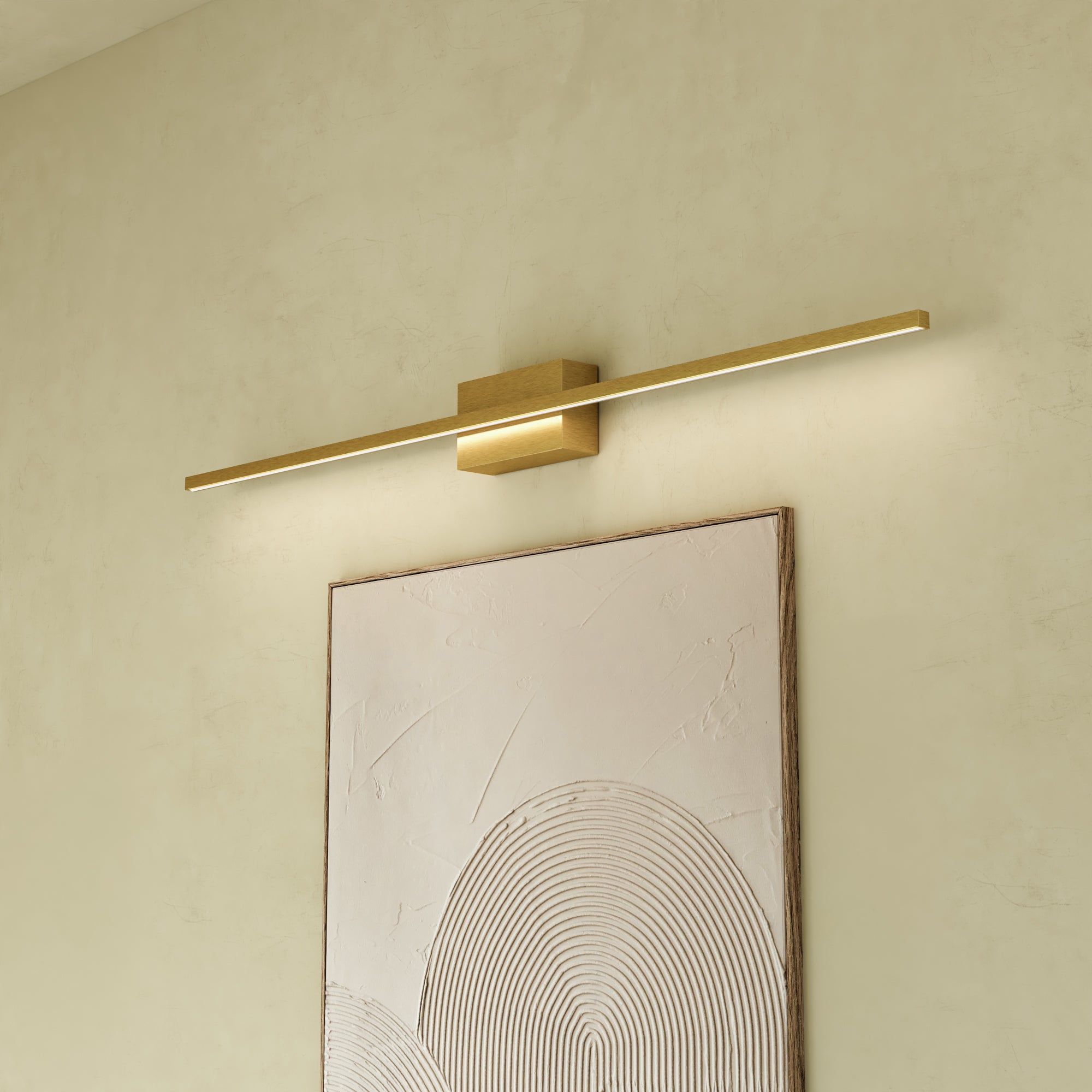Vega Minor 36-in Aluminum Vanity Light