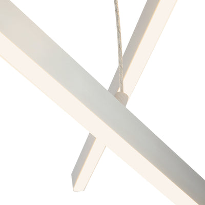 Vega 3 Head Aluminum Multi Pendant