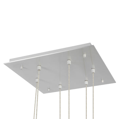 Vega 3 Head Aluminum Multi Pendant