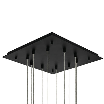 Vega 5 Head Aluminum Multi Pendant