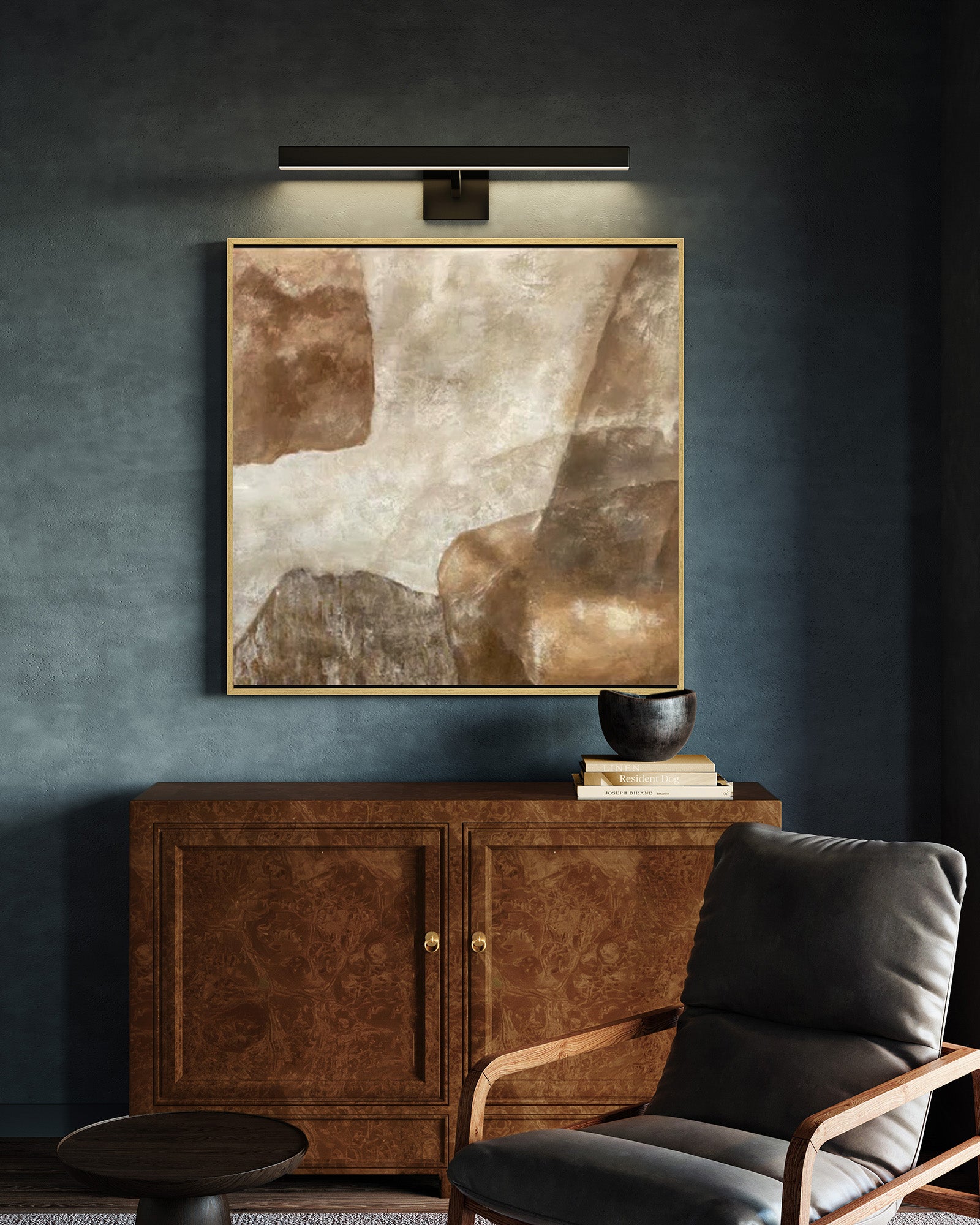 Vega Picture 22-in Aluminum Acrylic Picture Light