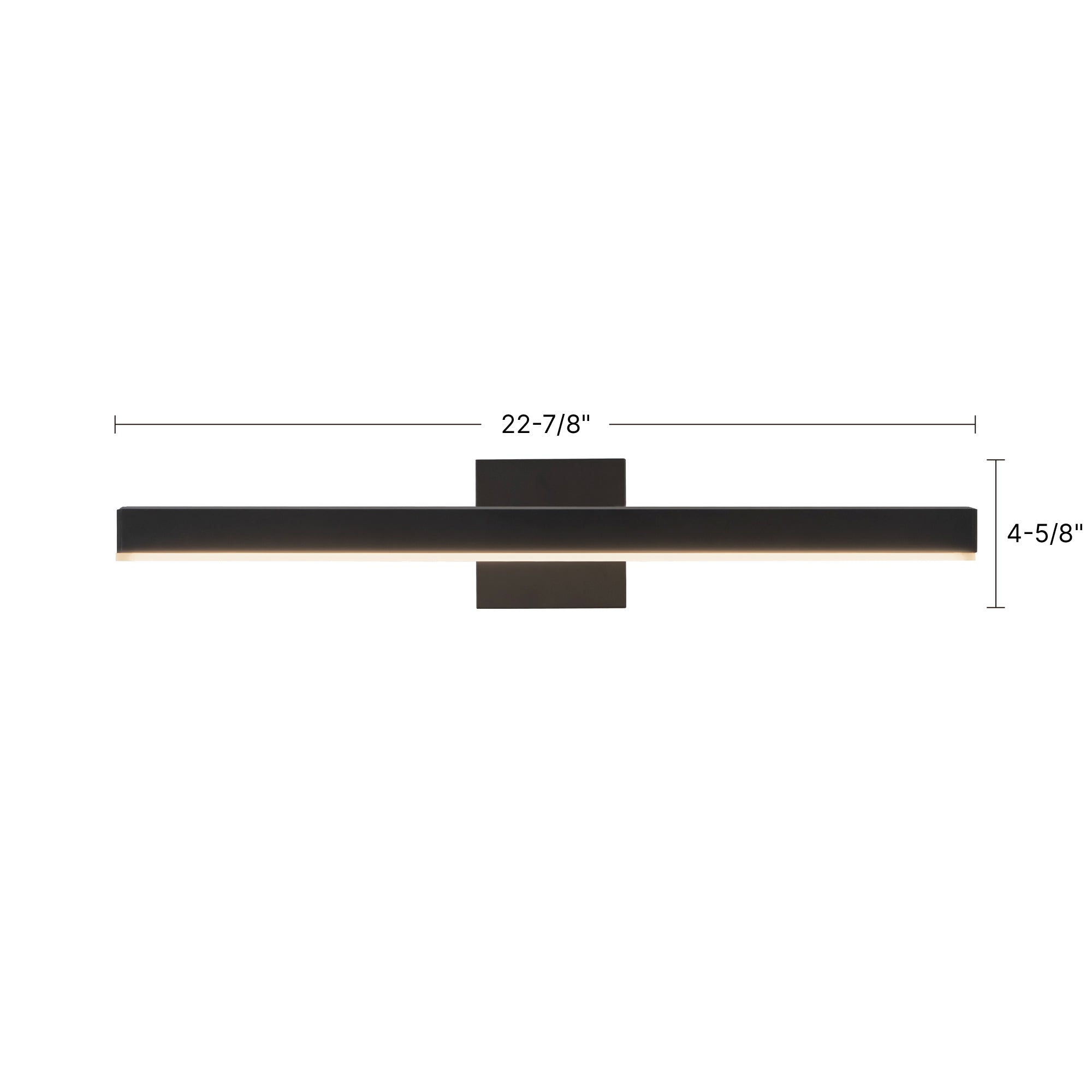 Vega Picture 22-in Aluminum Acrylic Picture Light