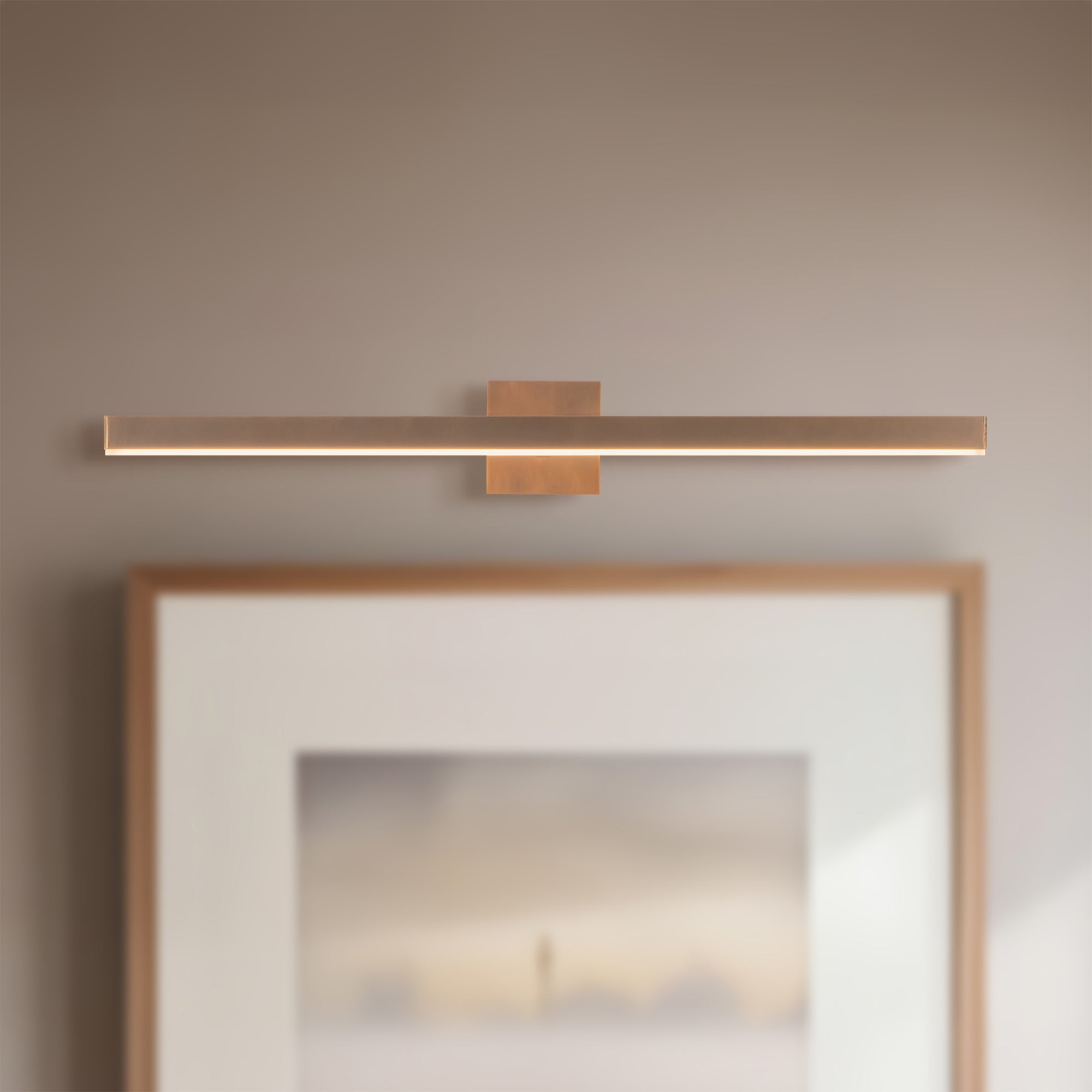 Vega Picture 31-in Aluminum Acrylic Picture Light