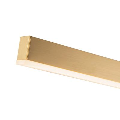 Vega 37-in Aluminum Vanity Light