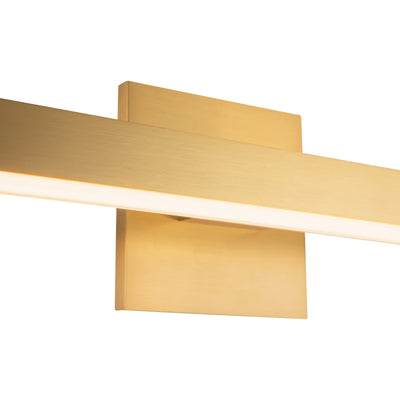 Vega 37-in Aluminum Vanity Light