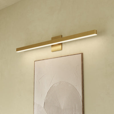 Vega 37-in Aluminum Vanity Light
