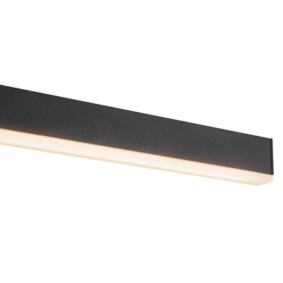 Vega 37-in Aluminum Vanity Light