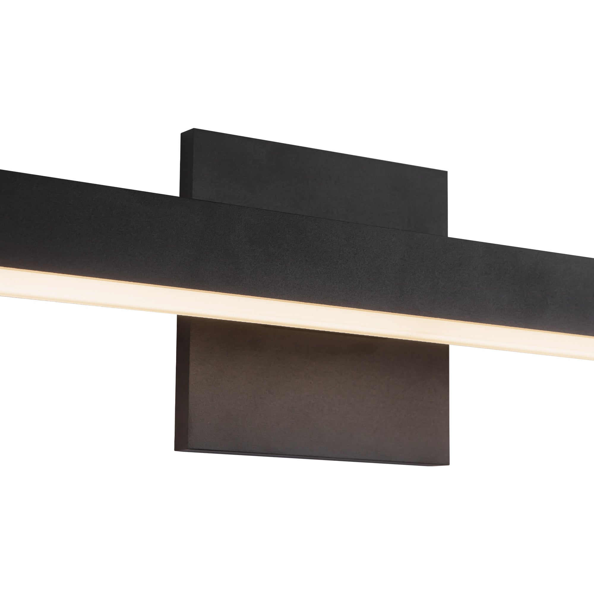 Vega 37-in Aluminum Vanity Light