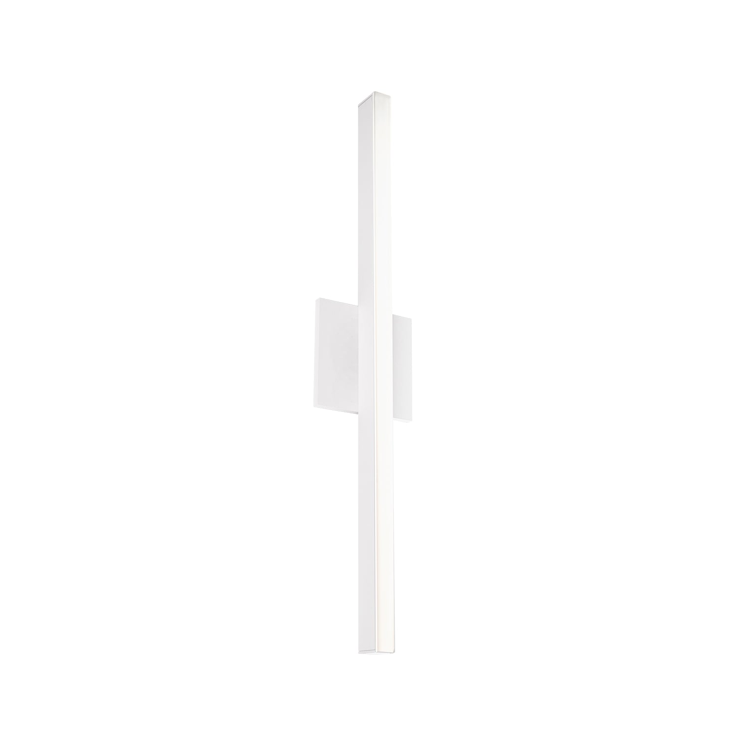 Vega 24-in Aluminum Acrylic Wall Sconce