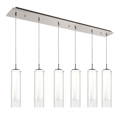 Verona 42-in 6-Light Dimmable LED Multi Pendant