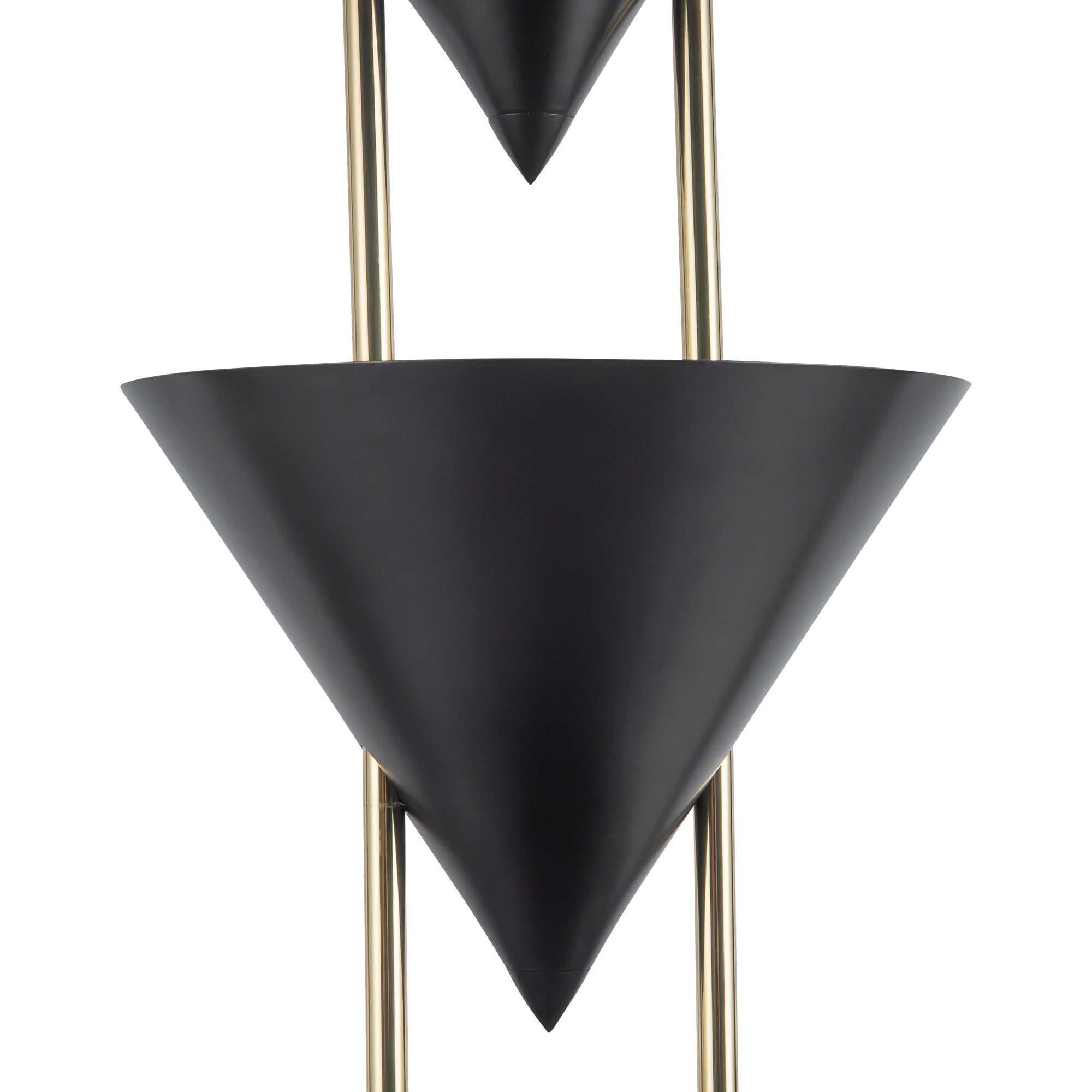 Versus 67-in Brass Floor Lamp