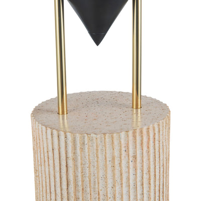 Versus 67-in Brass Floor Lamp