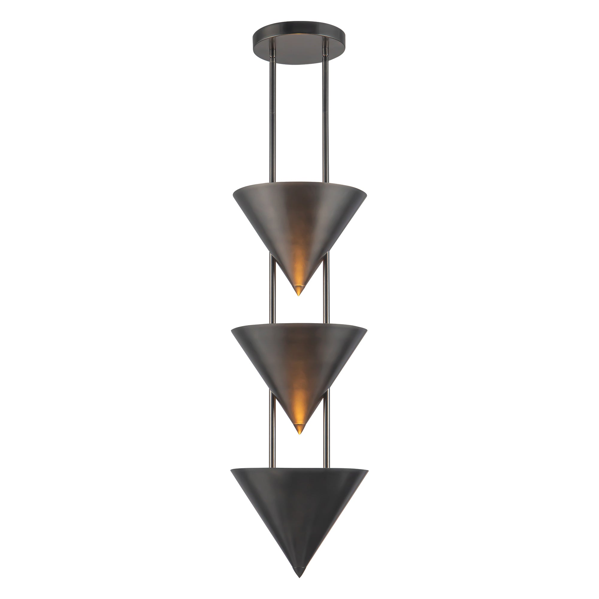 Versus 28-in Brass Pendant