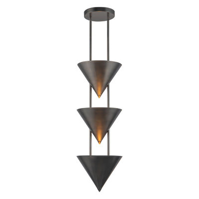 Versus 28-in Brass Pendant