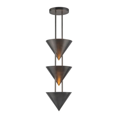 Versus 28-in Brass Pendant