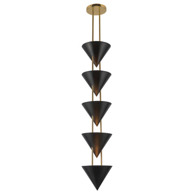 Versus 48-in Brass Pendant