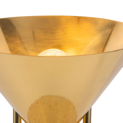 Versus 15-in Brass Table Lamp