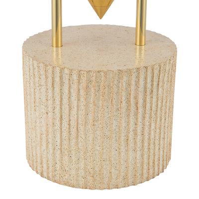 Versus 15-in Brass Table Lamp