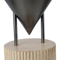 Versus 15-in Brass Table Lamp