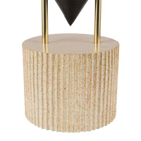 Versus 15-in Brass Table Lamp