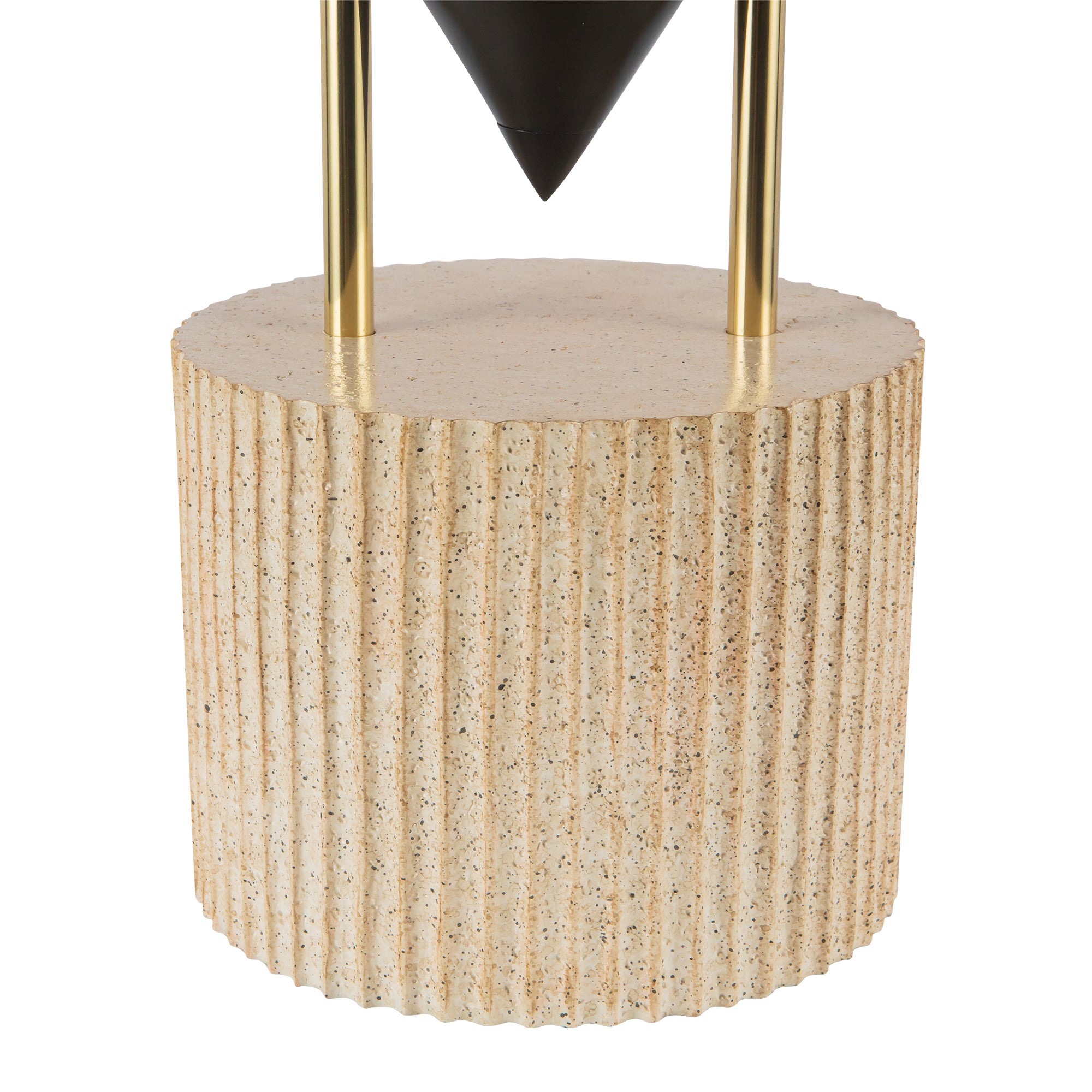 Versus 15-in Brass Table Lamp