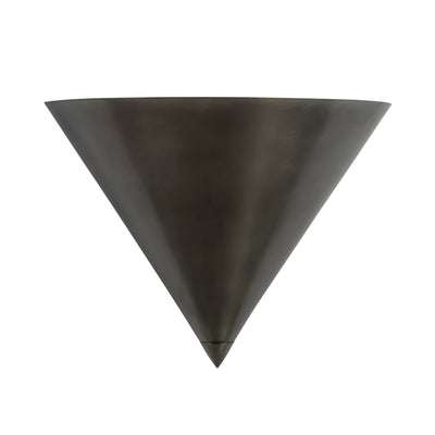 Versus 8-in Brass Wall Sconce