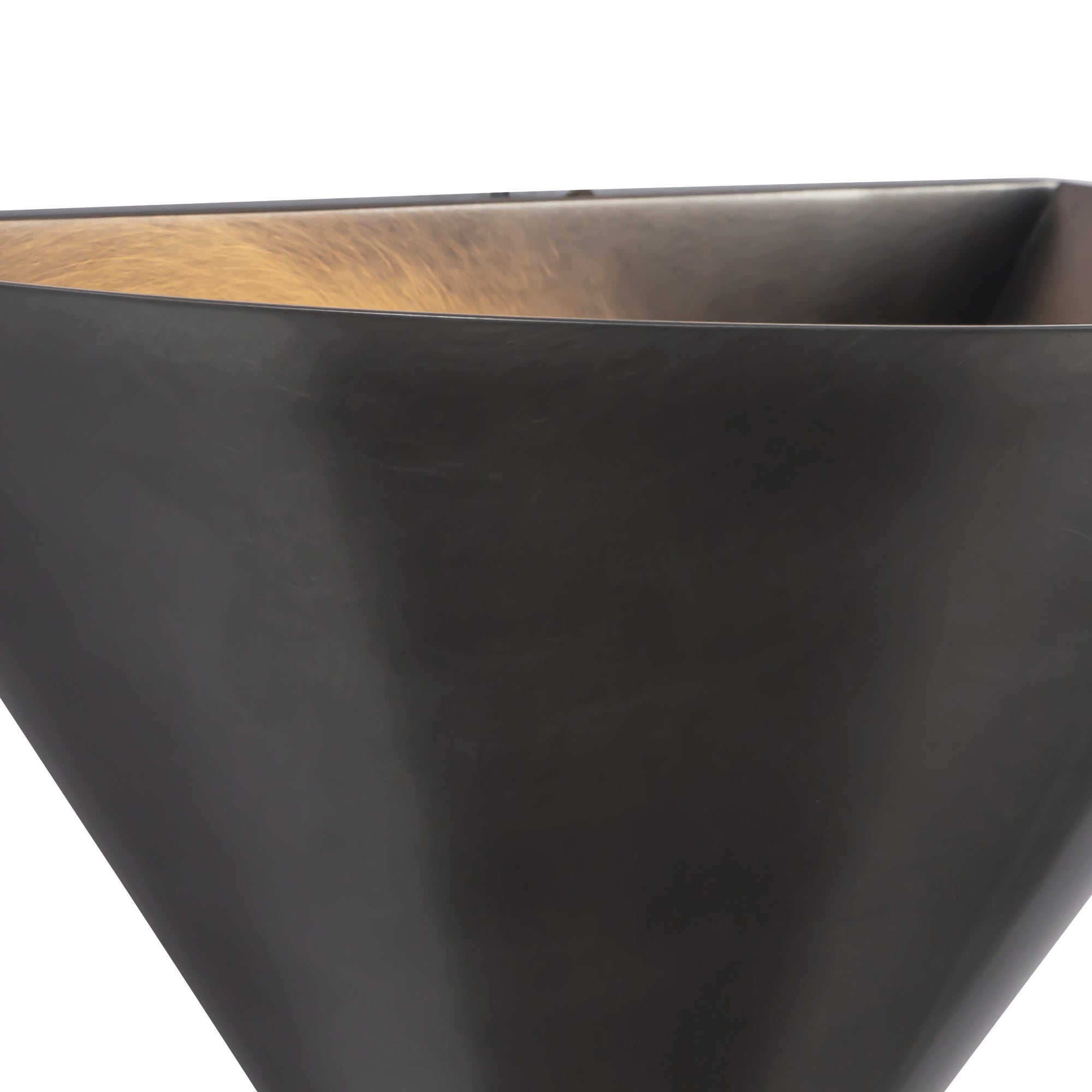 Versus 8-in Brass Wall Sconce