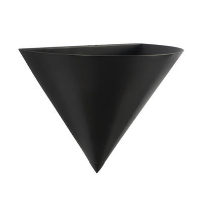 Versus 8-in Brass Wall Sconce