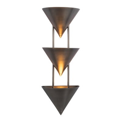 Versus 28-in Brass Wall Sconce