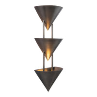 Versus 28-in Brass Wall Sconce