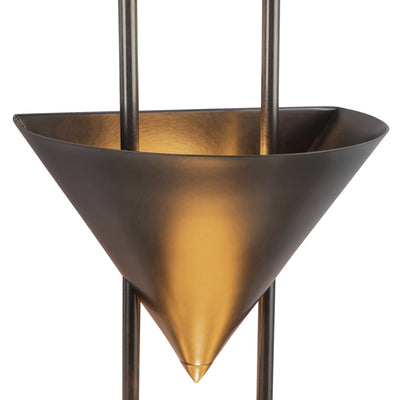 Versus 28-in Brass Wall Sconce