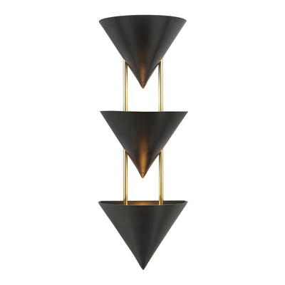 Versus 28-in Brass Wall Sconce