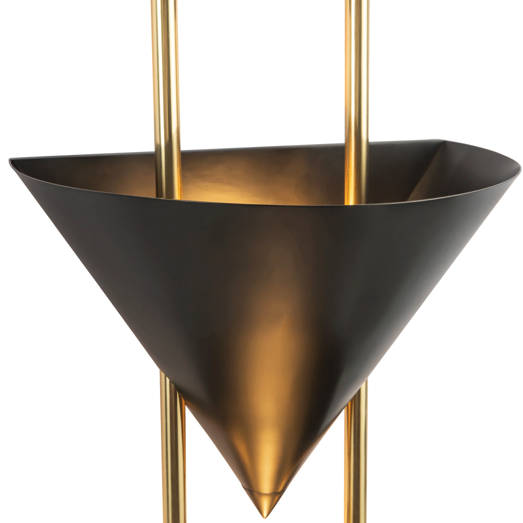 Versus 28-in Brass Wall Sconce