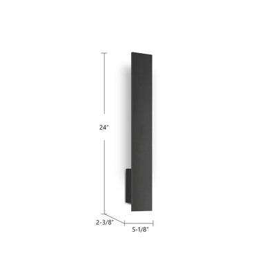 Vesta 24-in Aluminum Wall Light